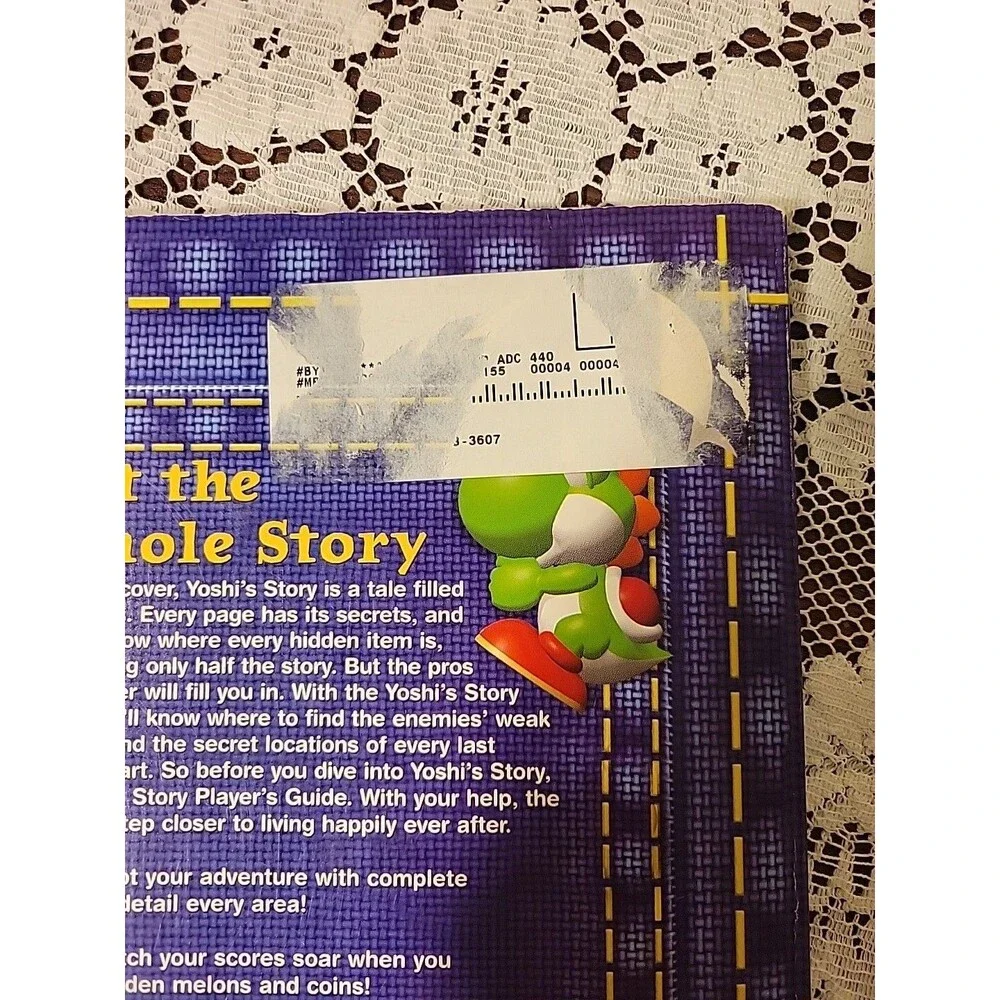 Yoshi's Story Nintendo 64 N64 (1998) Official Nintendo Player's Guide